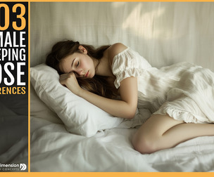 303 Female Sleeping Pose