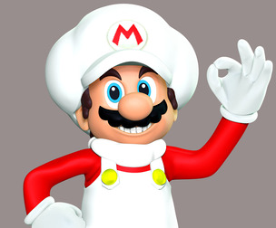 Cloud Mario Fan Art