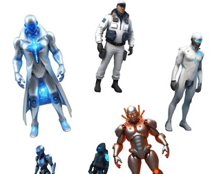 Cybernetic Character Collection