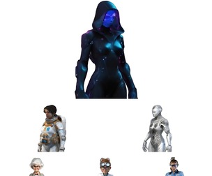 Futuristic Team Ensemble - Sci-Fi Figures Collection