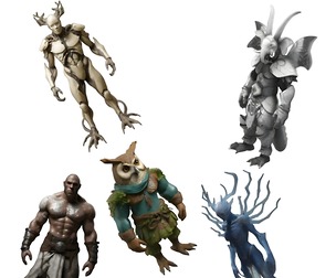 Mystical Character Figurine Set