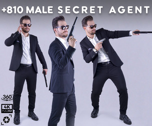 810 Male Secret Agent References Pictures - Vol 01