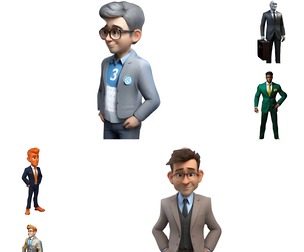Business Character Collection - Modern Professional Avatars