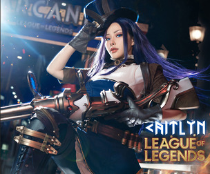 League of Legends Arcane Caitlyn cosplay HaneAme