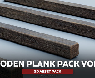 Wooden Plank Pack Vol 01