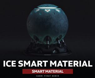Ice Smart Material Texture - High-Quality Smart Material for Realistic Visuals