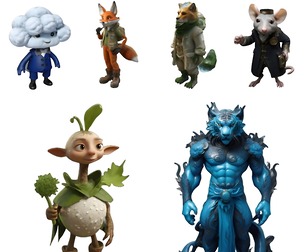 Whimsical Character Collection