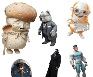 Character Collection: Fantasy & Modern Mix