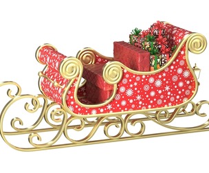 christmas sleigh