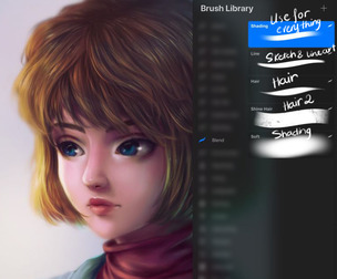 Basic brushes for Procreate