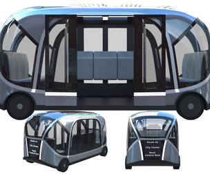 Autonomous City Shuttle Bus