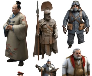 Historical Figures Through Time Collection