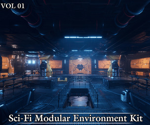 Sci-Fi Modular Environment Kit VOL01