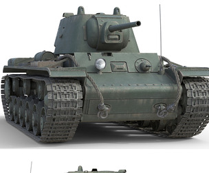 Kliment Voroshilov tank KV1