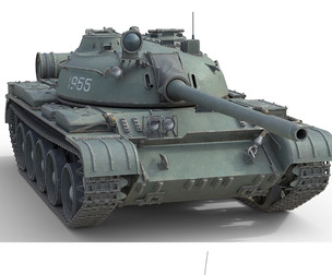 T 55 Main Battle Tank
