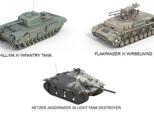5 Military Vehicles Collection V25