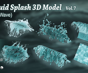 35 Fluid splash vol 7 (Ocean wave)