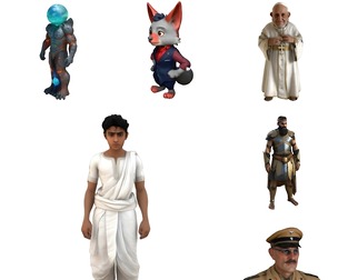 Fantasy & Historical Figures Pack
