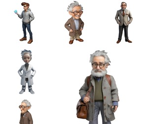 Whimsical Scientists Collection