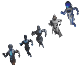 Sci-Fi Robot Warriors Collection