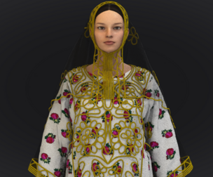 Classic Saudi Arabia dress