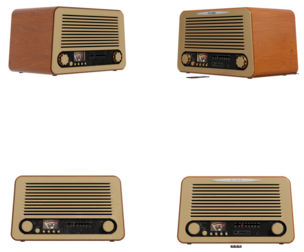 Old and Modern Radios