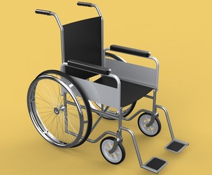 STANDARD MEDICAL WHEELCHAIR MANUAL WHEEL CHAIR MOBILITY