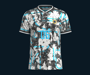 Soccer Printed jersey Player-06 V2 | Marvelous | Blender