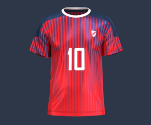 Soccer Jersey Player-10 | Marvelous | Blender