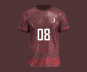 Soccer Red Jersey-08 | Marvelous | Blender
