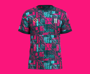 Soccer Red Printed Jersey-11 | Marvelous | Blender