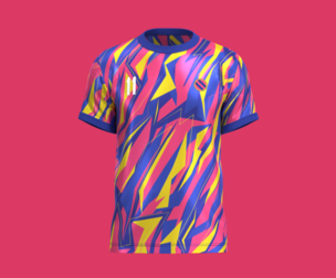 Soccer Sports Blue Jersey Player-11 | Marvelous | Blender