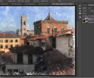 Photo Painting with Art History Brushes in Photoshop