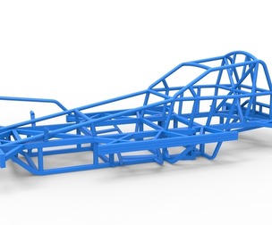 Frame of BriSCA Formula 1 Stock Car Scale 1:25