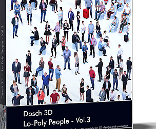 Dosch 3D - Lo Poly People Vol.3