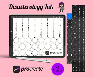 Arrows Set 2 Procreate Brush Stamps, 45 Arrows