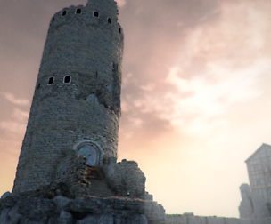 [Unity] Cliff Tower Ruins
