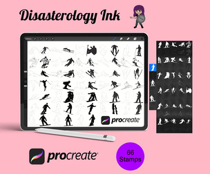 Skiing Figure Poses Set 1, 66 Skiing Poses