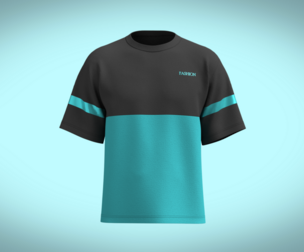 Unisex Colourblock Tshirt  | Marvelous | Blender