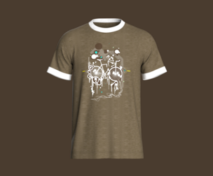 T Shirt-Print-V2 | Marvelous | Blender