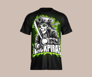 T-Shirt BLACKPIRATE | Marvelous | Blender
