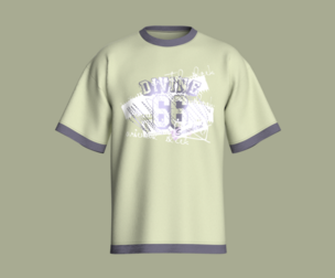 T-Shirt DIVINE 66 | Marvelous | Blender