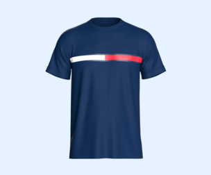 Tommy Hilfiger Blue T-Shirt  | Marvelous | Blender