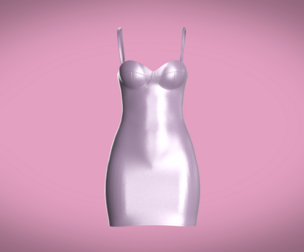 Women Partty Dress  | Marvelous | Blender