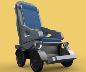 SELF-DRIVING SMART ELECTRIC WHEELCHAIR AUTONOMOUS ROBOT VEHICLE