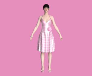 Barbie Dress V4 | Marvelous | Blender