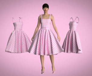 Barbie Dress  | Marvelous | Blender