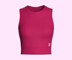 Girls Sleeveless Crop Top  | Marvelous | Blender
