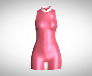 Girls Surf Unitard  | Marvelous | Blender