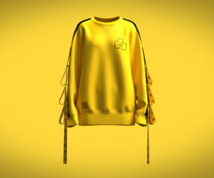 Girls-Reglan Long Sleeve Sweatshirt  | Marvelous | Blender